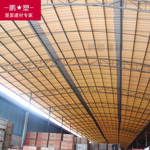 PVC塑料瓦石棉铁皮彩钢瓦雨棚厂房加厚屋面塑胶防腐隔热瓦片屋顶