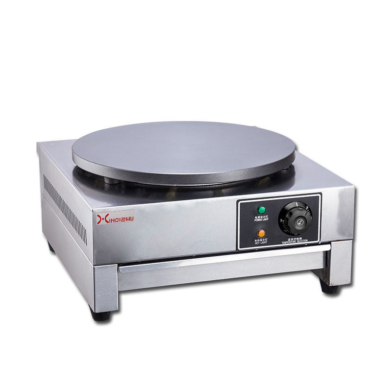 商用单头电热班戟炉煎饼鏊子煎饼果子可丽饼机千层饼煎饼果子机器
