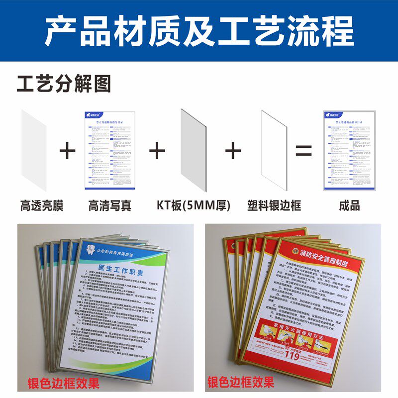 兔喜快递超市制度牌兔喜生活实名收寄办法快递安全生产操作规程图片