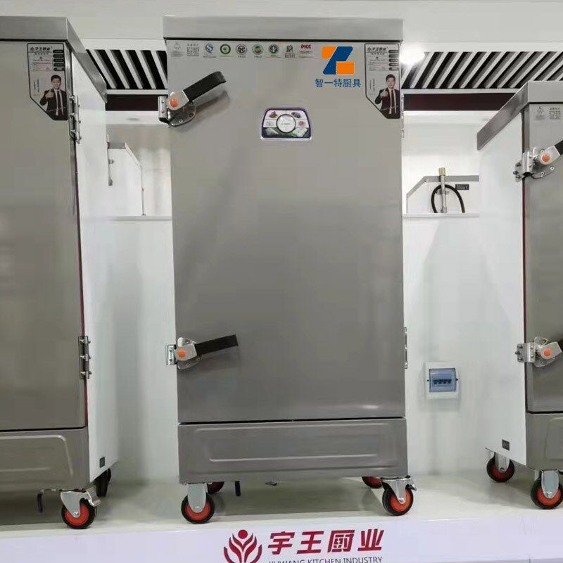 宇王电蒸饭车商用单门12盘12KW蒸饭柜蒸箱食堂蒸箱酒店蒸柜蒸车
