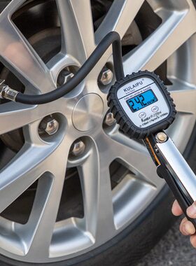 酷莱普汽车轮胎气压表数字加气胎压枪数显胎压表打气表KLP-86003