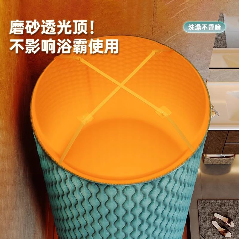 帘帘好运冬天洗澡保暖帐篷家用加厚保温浴罩防风防寒取暖神器浴帐