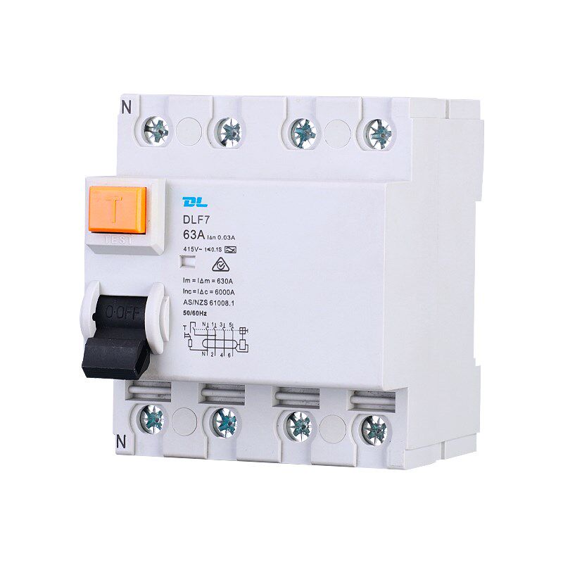 新能源A型漏电保护器 2P4P电磁式漏电开关40A63A充电桩漏保220V