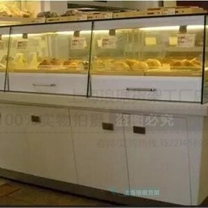 面包货架 木质烤漆面包展柜 商场面包展示柜 糕点货架 木制货架