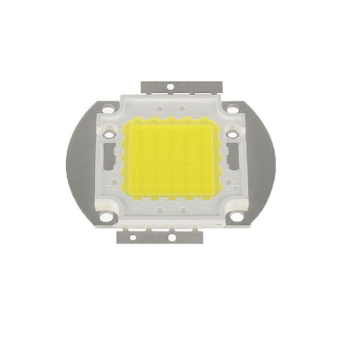 大功率LED灯芯片集成灯珠10W20W30W50W户外投光灯路灯光源70w100w