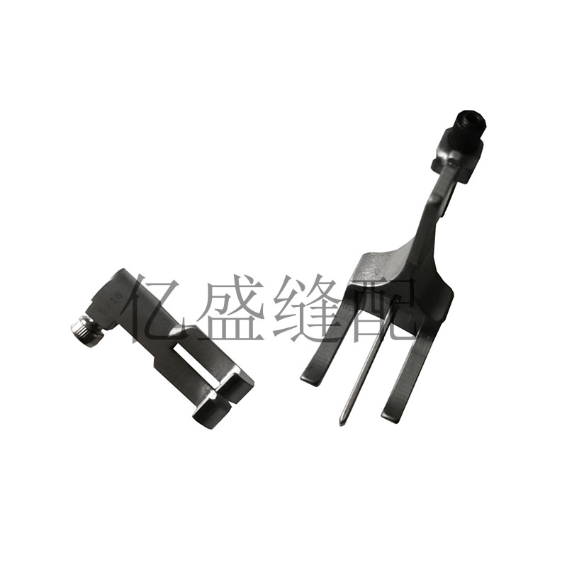 三同步DU双针活动中分定位压脚1560款汽车坐垫压中分压脚新品