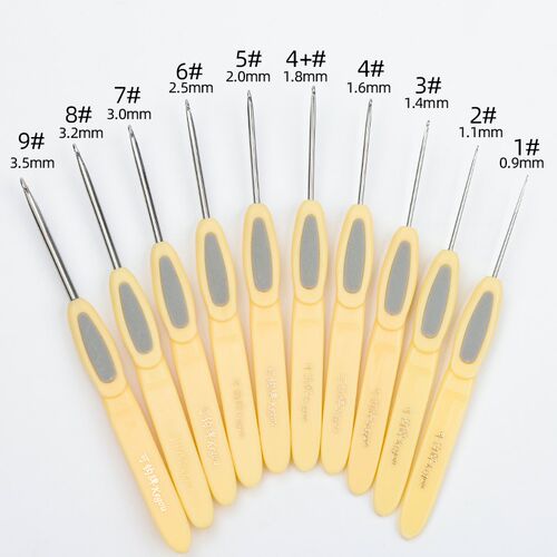 可钩牌钩针工具全套装毛线diy手工编织2.0可勾勾针沪钩牌软柄玩偶