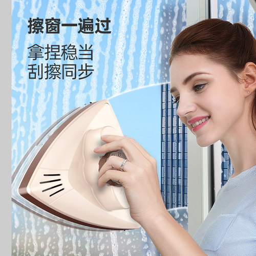 擦玻璃神器擦窗双面高层双层家用窗外窗户器清洁家政专用工具刮刷