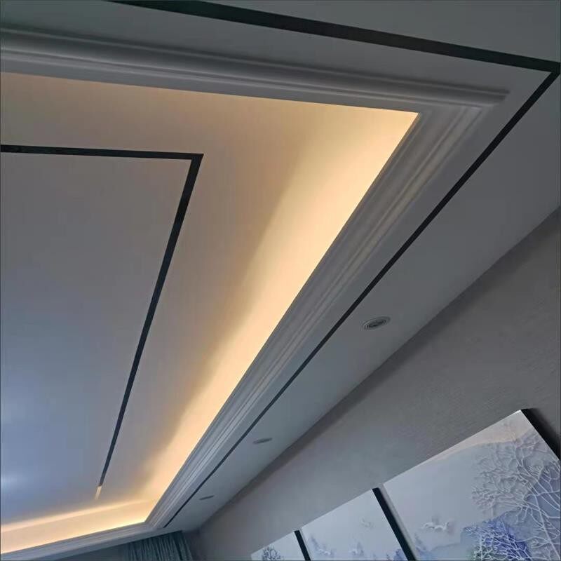 美边线自粘家用吊顶客厅石膏线背景墙装饰线阳角美边条造型美缝线