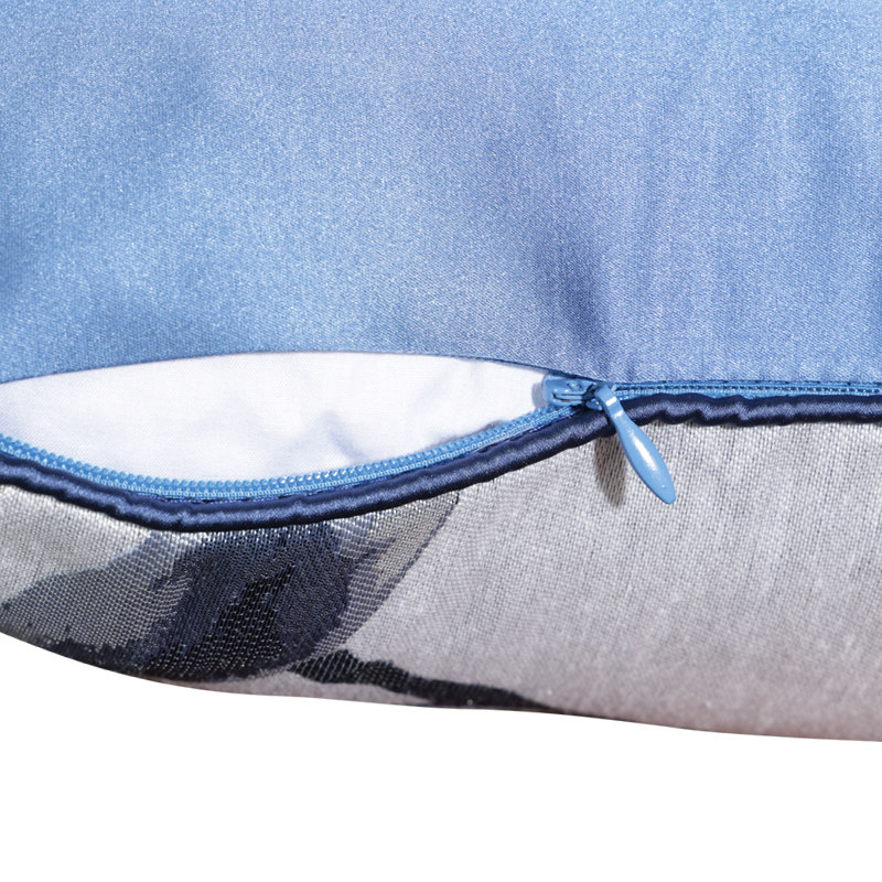 中式抱枕套长条枕靠背垫中国风沙发客厅花朵靠枕办公室午休办公椅