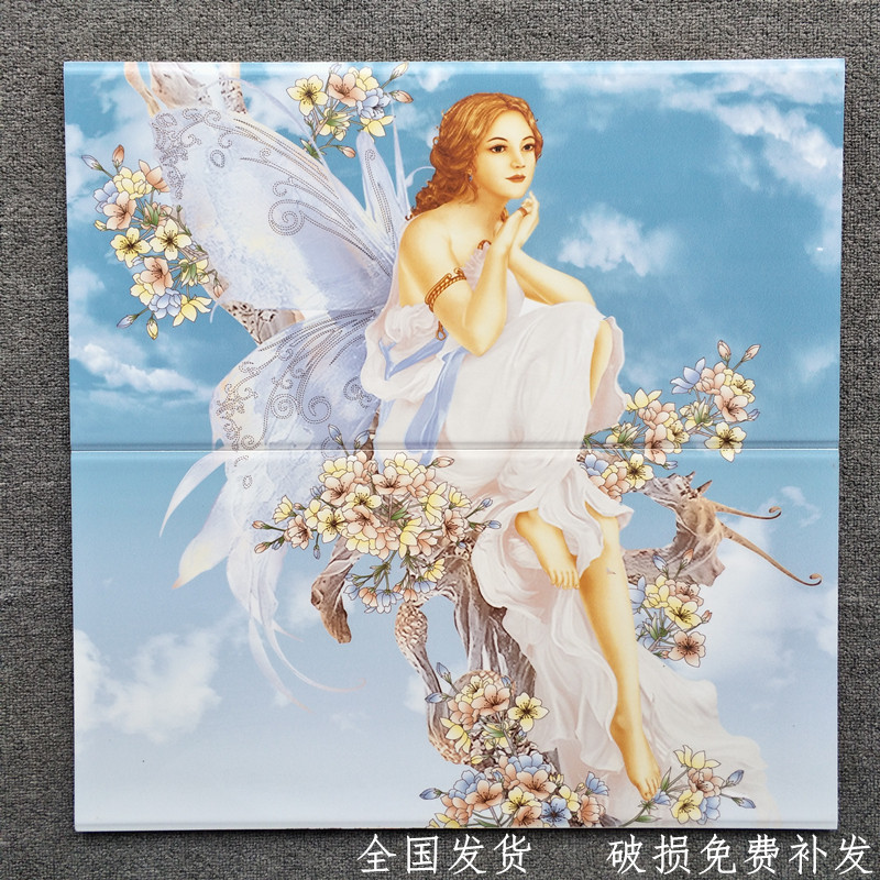 墙砖装饰花片300x600 画片艺术砖厨房卫生间个性瓷砖风景画花砖