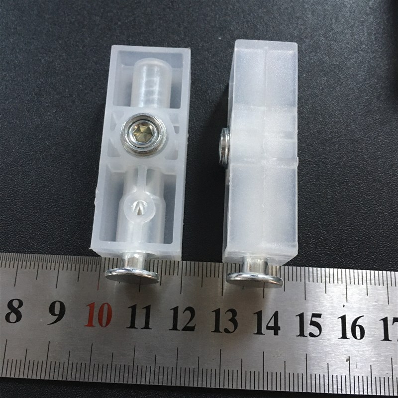 大板圆头锁扣18mm板材全铝家具配件铝合金型材连接件阳台洗衣柜