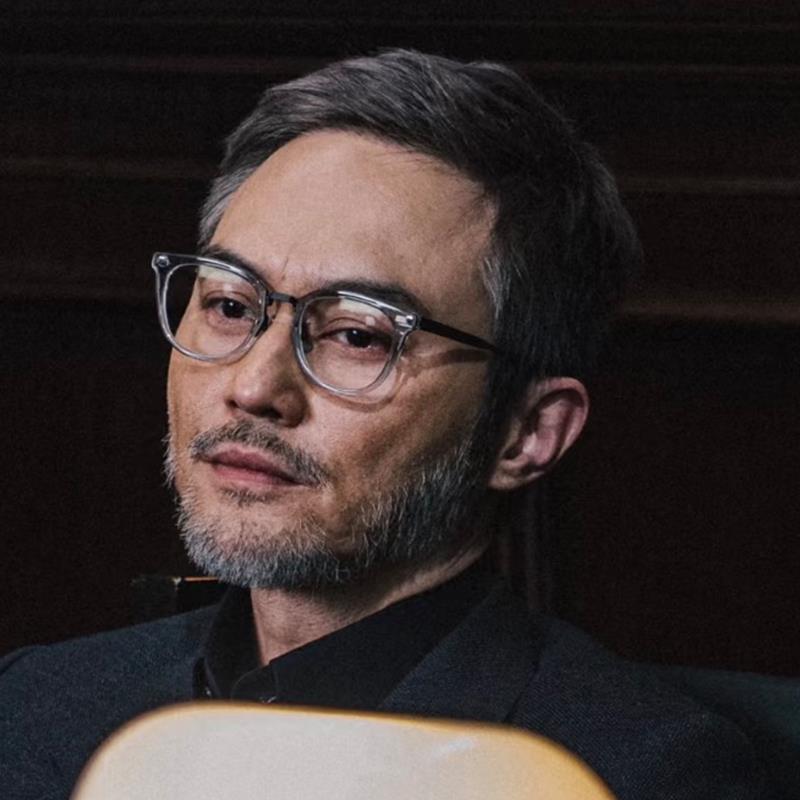 张智霖误判同款眼镜男方框斯文痞帅近视防蓝光板材钛眼镜框架6629