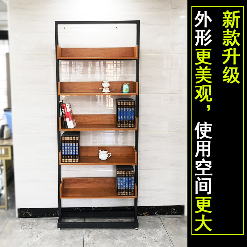 北欧书架儿童收纳架书房学生置物架隔板层架定制免安装隔断靠墙