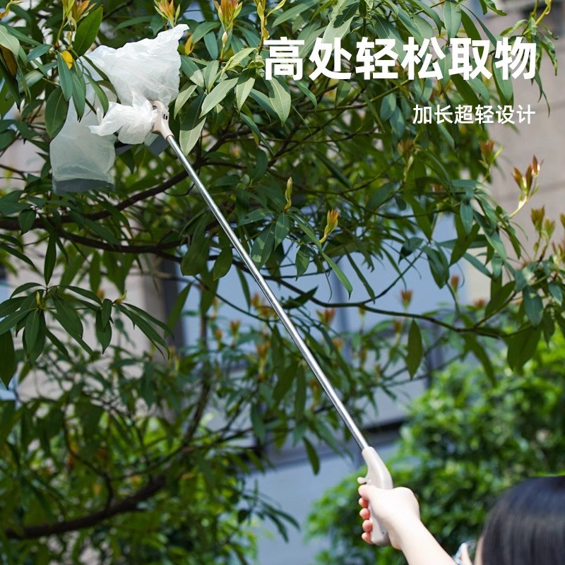 捡垃圾夹子拾物器可伸缩加长杆卫生火钳环卫工人专用长柄取物神器图片