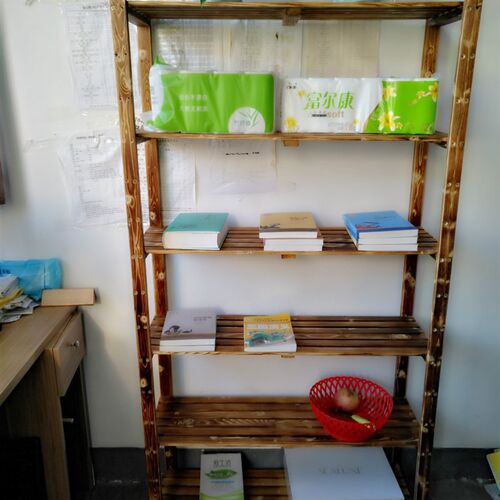 包邮6层实木书架 花架 置物架书橱格架置物架实木书架置物架格架