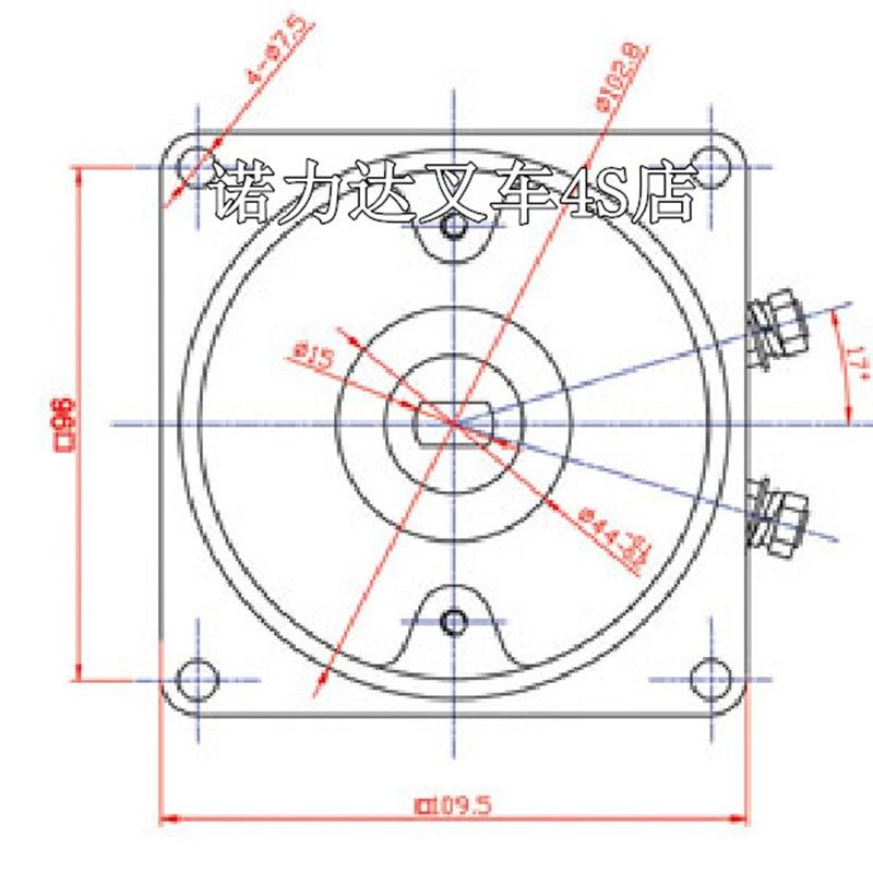 货车尾板配件 液压泵站 直流电机 24V 2.2KW 16V 1.6KW 尾板马达