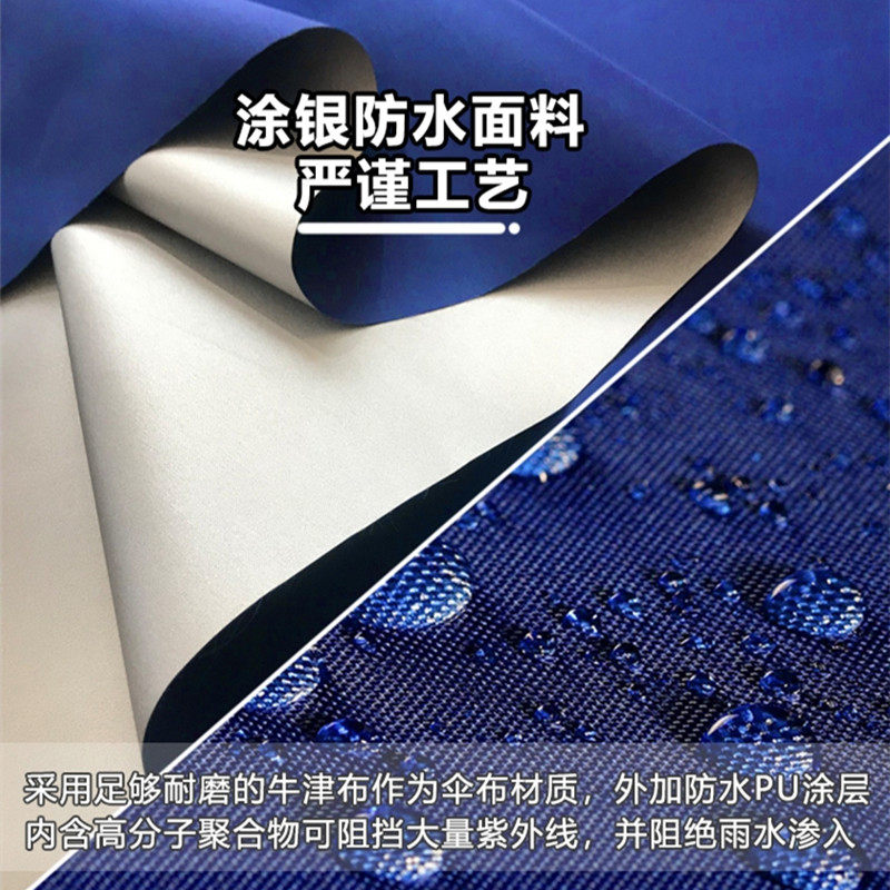 斜伞布遮阳伞太阳伞布摆摊伞布斜坡伞四方伞衣加厚防雨防晒伞配件