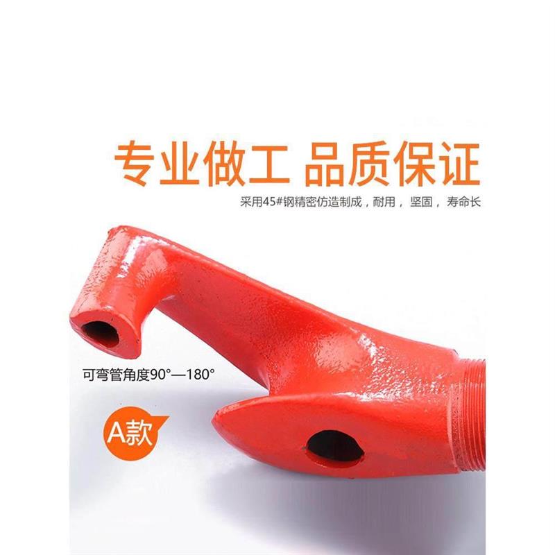 加厚带钩弯管器镀锌钢管水管大棚管SC管折弯工具铁管铜铝管弯弧器