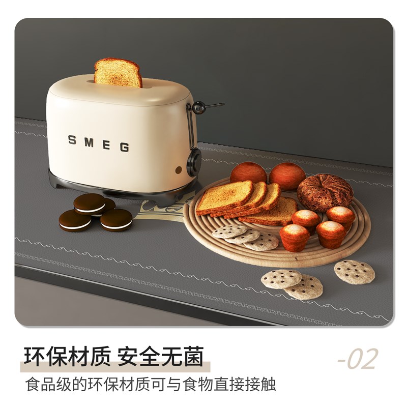餐柜桌垫电视柜鞋柜玄关轻奢高级皮革桌布防脏台面保护垫子盖布图片