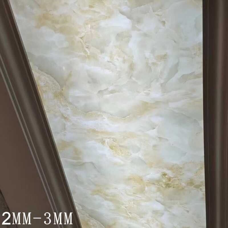 薄款新型压克力透光板白色扩散板天花吊顶云石透光板灯箱厂家直销