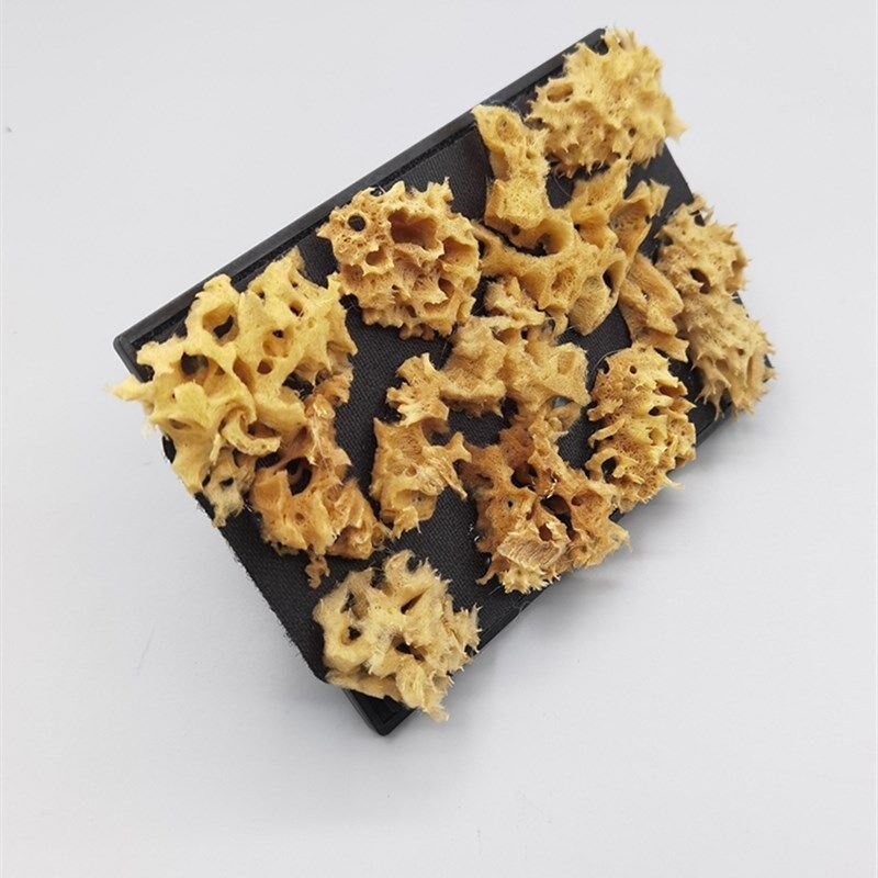 帅宁天然海藻棉拍大花小花三色珠光水性金属漆艺术涂料工具幻彩漆