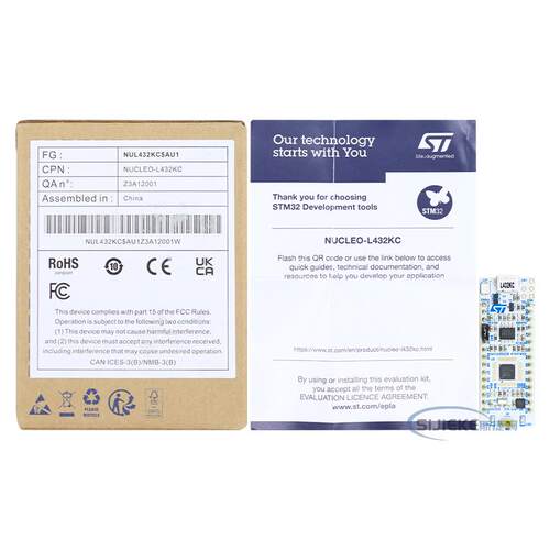NUCLEO-L432KC STM32L432KCU6 微控制器 STM32 Nucleo-32 开发板