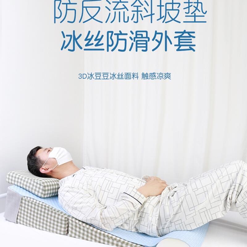 防滑三角靠垫,胃食物管,防反流斜枕,孕妇,反酸,胃灼热,老人半卧床