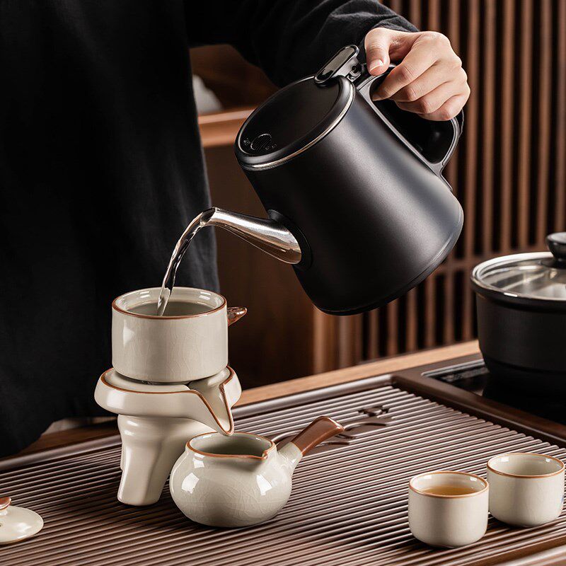 茶具茶台一整套2026新款家用高档仿电木茶盘烧水壶全自动套装一体