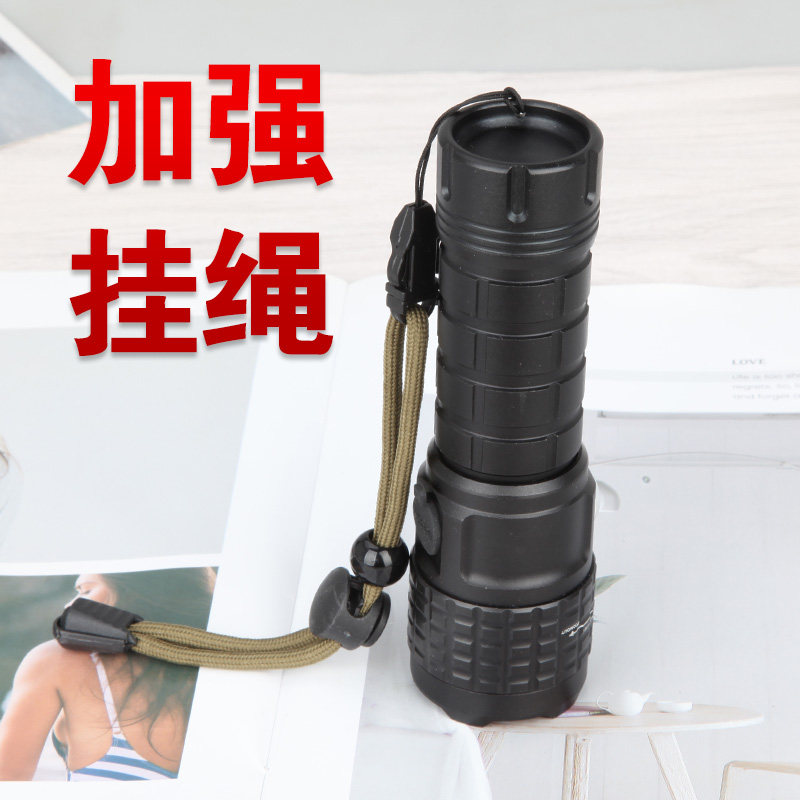 激光手电led强光手电筒充电远射变焦户外家用红外线绿光镭射灯T09
