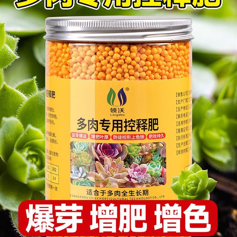 复合肥料多肉专用控释肥促芽爆盆增肥增色绿植盆栽通用型颗粒营养
