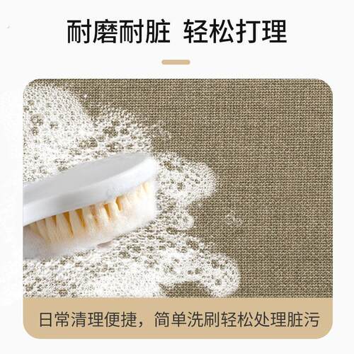 【全新升级】亚麻入户地垫高级感防滑耐磨玄关脚垫加厚门垫可定制