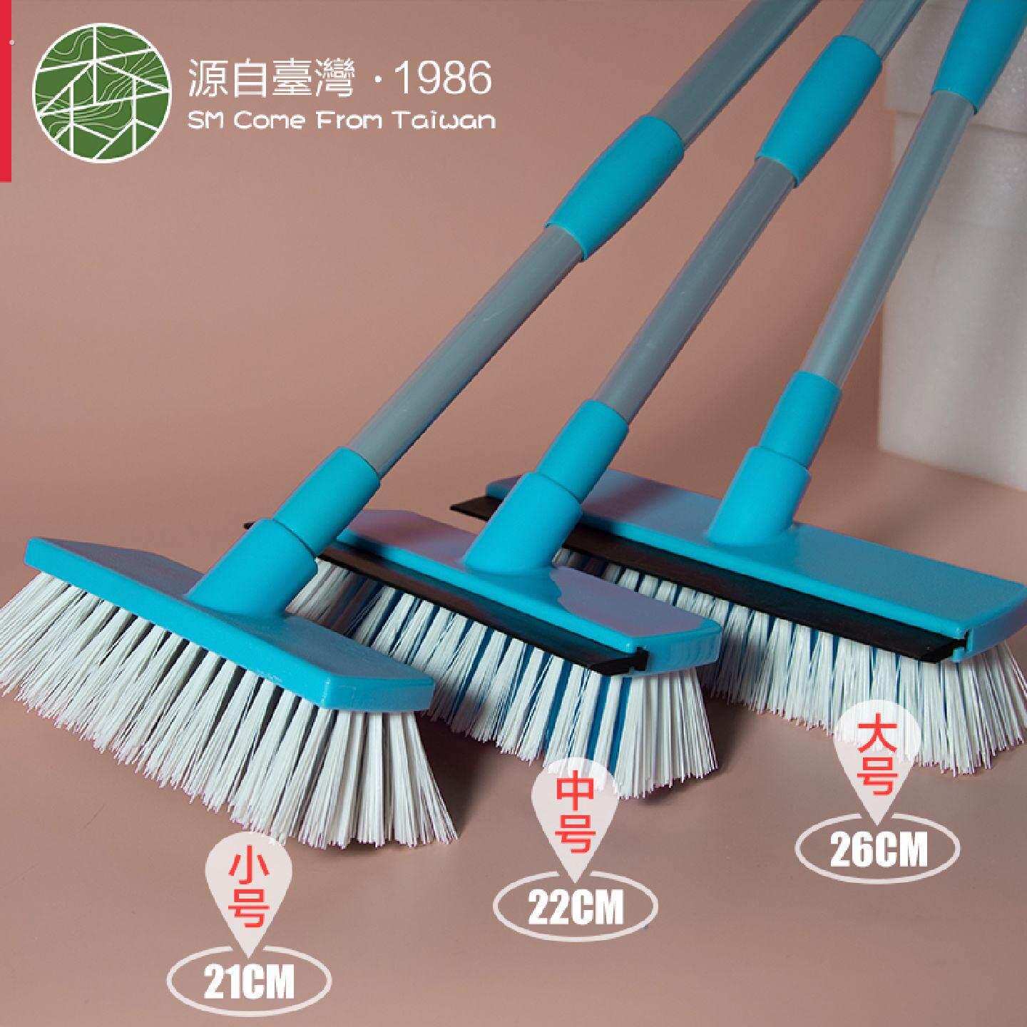可伸缩加宽长柄硬毛刷子地板刷化妆室墙壁清洁刷瓷砖洗地刷浴室刷