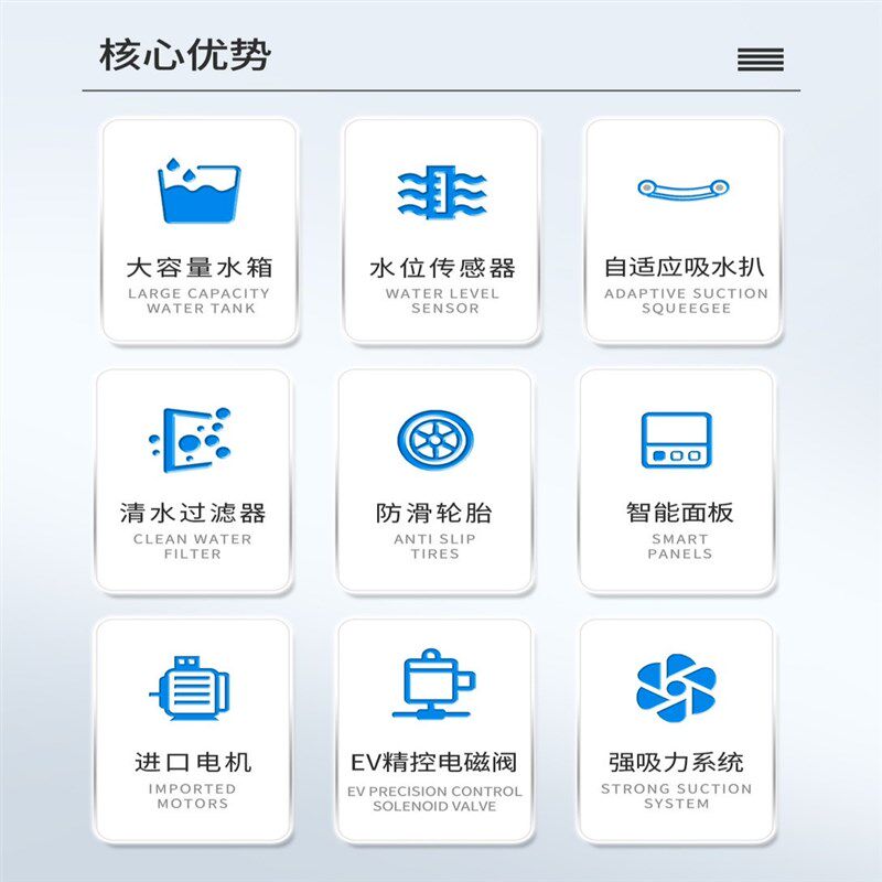 库迪斯X4手推式自走洗地机商超物业地库吸拖一体机工业商用洗地机