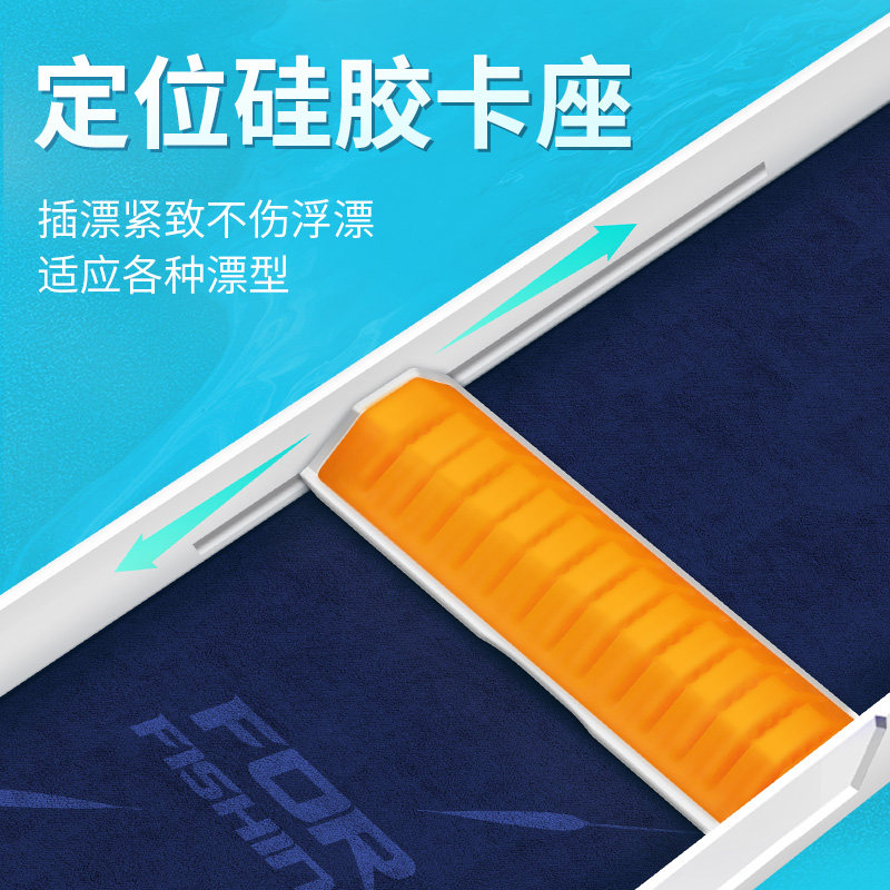 本诺鱼漂盒大容量加宽多功能专用浮标盒套装大号鱼漂收纳盒三合一