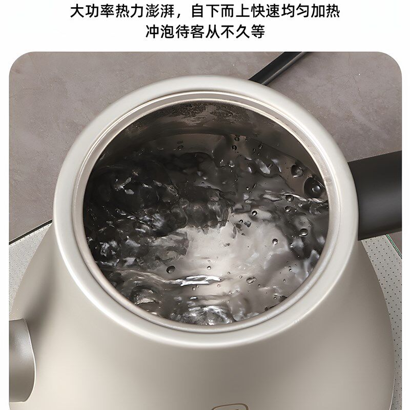 纯钛全自动底部上水烧水壶大功率煮水泡茶家用智能恒温保温泡茶器