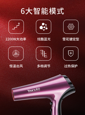 永日吹风机大功率发廊理髲店大风力吹风机家用吹风机发型师专用