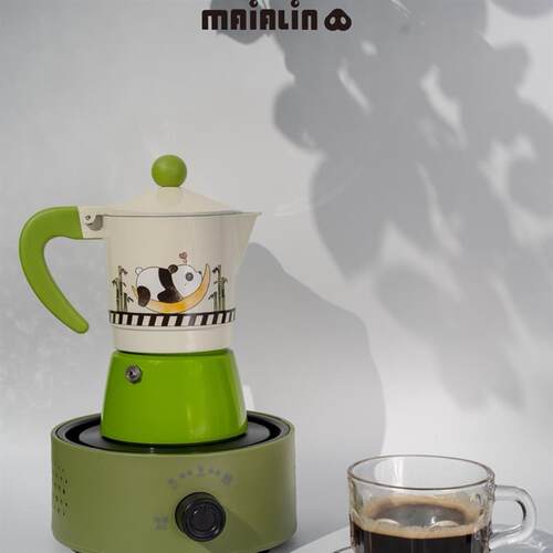 摩卡壶电热炉家用煮茶器黑晶炉迷你保温炉电炉600W加热