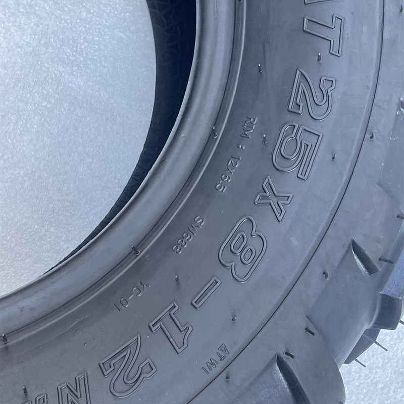 四轮摩托车沙滩车卡丁车配件25x8-12 25x10-12寸越野轮胎真空胎