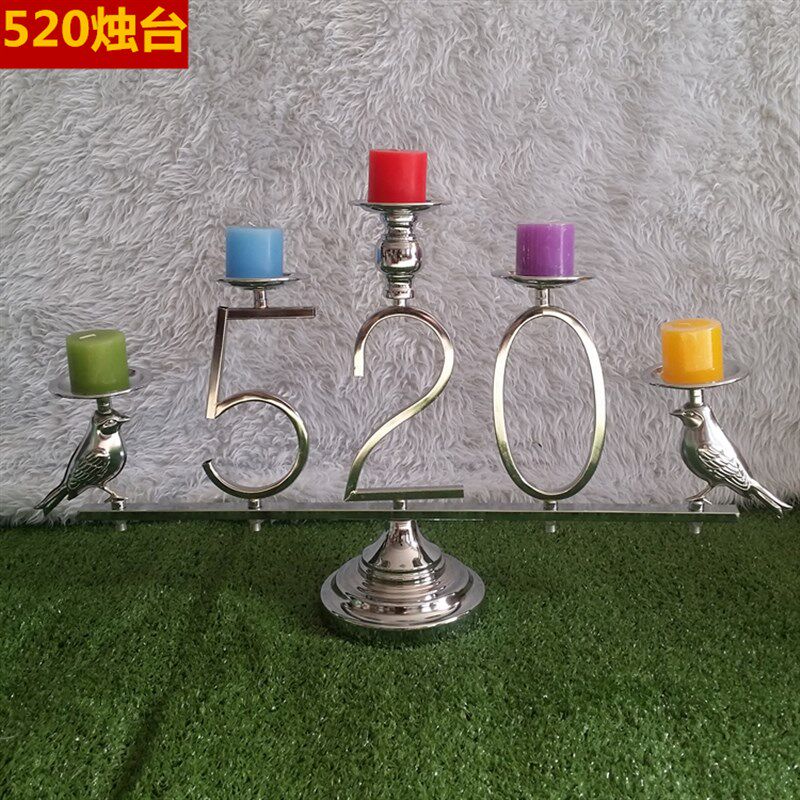 包邮酒塔新款婚庆道具520香槟塔烛台两用带发光杯子 婚礼现场布置