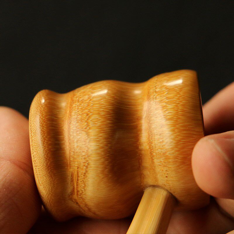 精品纯手工制作天然老罗汉竹小烟斗竹雕竹制把玩小烟嘴竹制烟袋锅