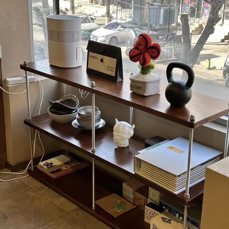 置物架落地多层收纳架子简易书架铁艺客厅储物架展示货架家用
