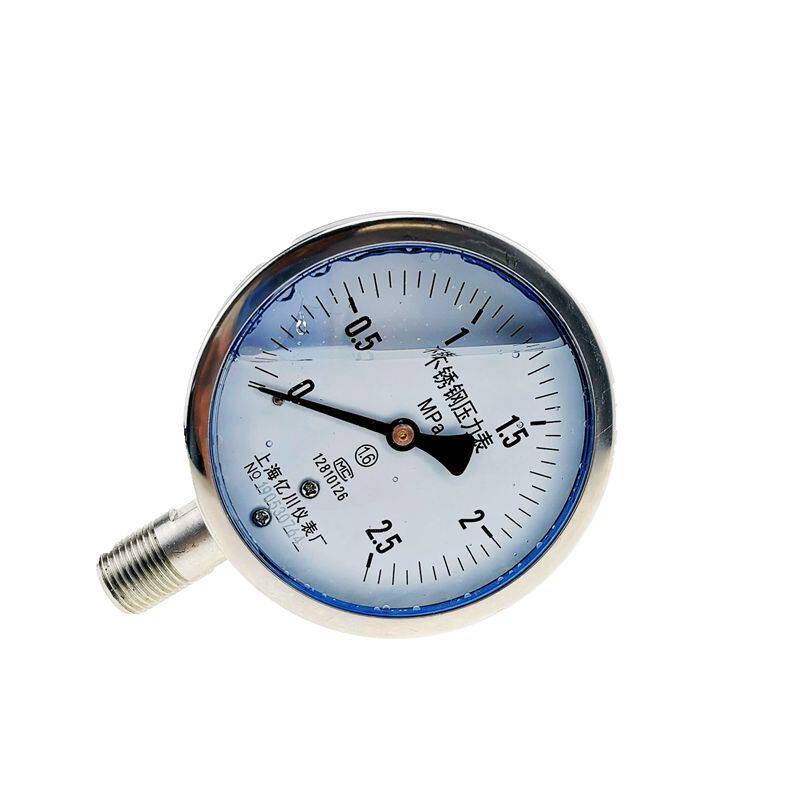 YN100BF YTN-100BF1.6/2.5/40/100mpa全不锈钢耐震抗震压力表
