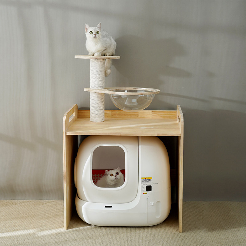 小佩全自动猫厕所MAX 专用置物架组合架子多功能收纳柜子