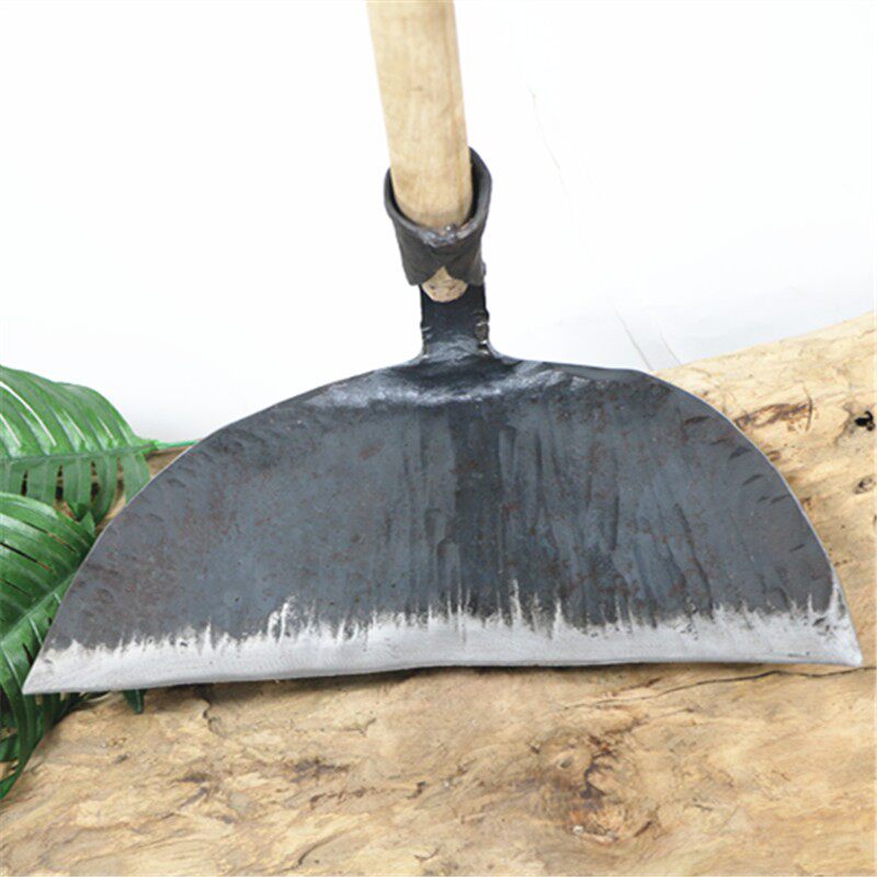 大号锄头锄草松土农村老式手工锻打锄头园林园艺工具除草种菜大锄