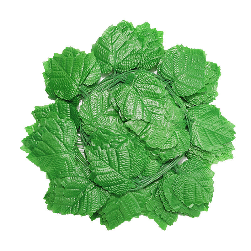 密绿叶装饰藤条假树叶子装饰植物爬藤彷真绿色植物塑料绿色藤蔓葡