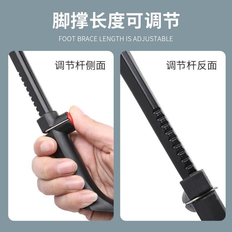适用崔克自行车脚撑支架铝合金可调节停车架山地车架骑行单车配