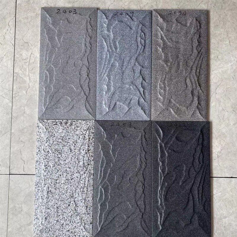 热卖20*40蘑菇石别墅外贴墙砖老款通体文化砖围墙地基外墙瓷砖