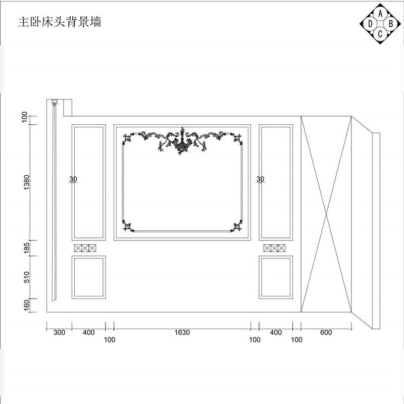 pu线条法式电视背景墙天花吊顶角花仿石膏线武汉同城上门免费测量