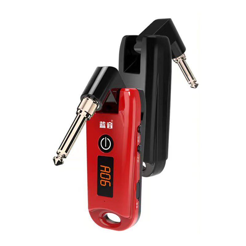 蓝音Q10吉他无线发射接收器电吹管连接线乐器蓝牙音频传输收发器